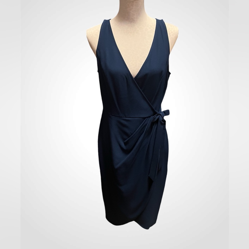 NWT     Adrianna Papelle divine crepe wrap dress size 6
